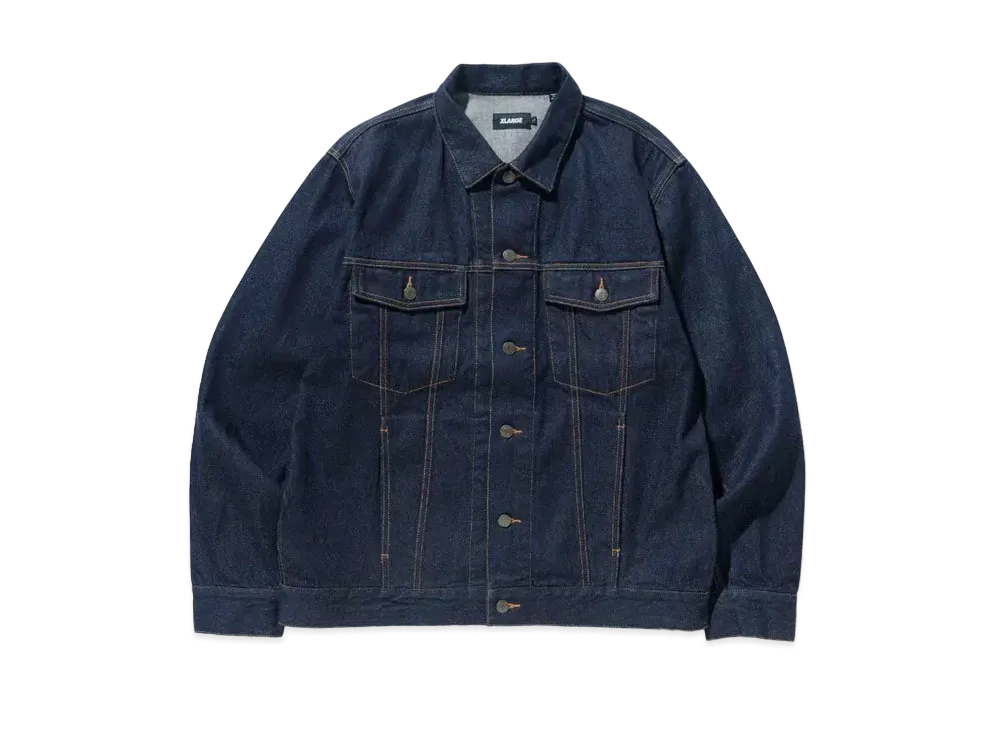 XLARGE DENIM WORK JACKET XLARGE "Indigo"