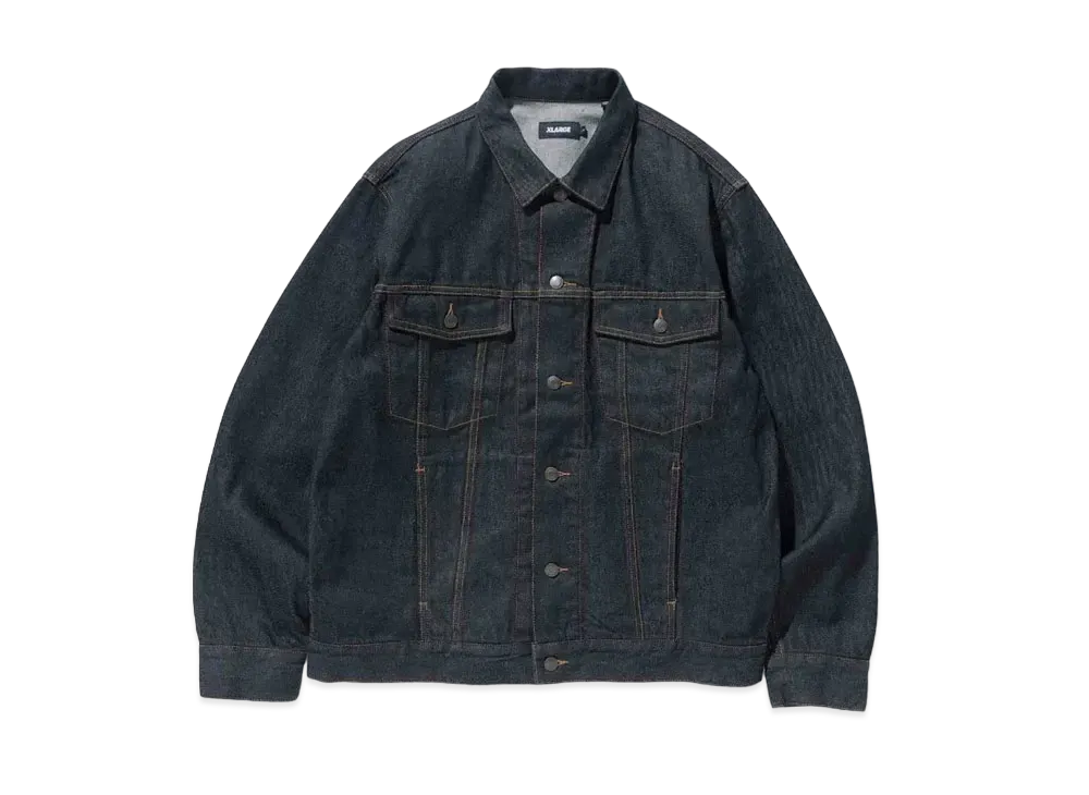 XLARGE DENIM WORK JACKET XLARGE "Black"