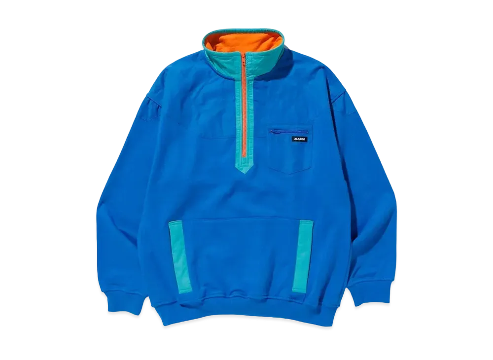 XLARGE PANELED NYLON SWEAT XLARGE "Blue"