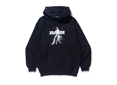 XLARGE x DEATHNOTE LIGHT AND L HOODIE "Black"