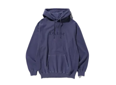 XLARGE PIGMENT EMBOSSED PULLOVER HOODED SWEAT "Purple"