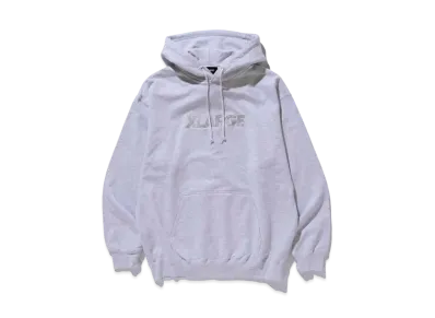 XLARGE STANDARD LOGO PULLOVER HOODED SWEAT "Ash"