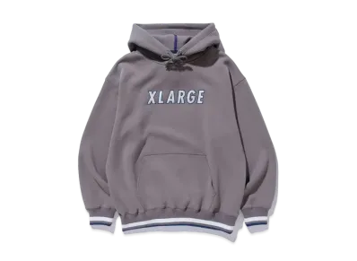 XLARGE TAPED PULLOVER HOODED SWEAT "Grey"