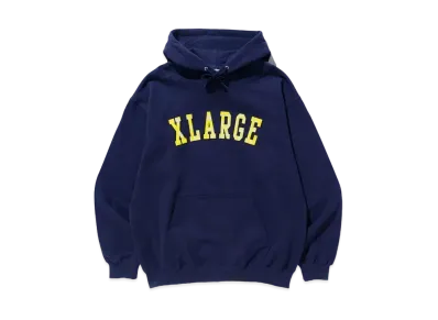 XLARGE BANDANA LOGO HOODED SWEAT "Navy"