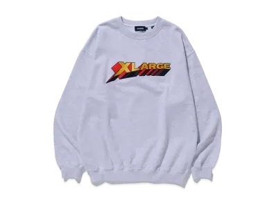 XLARGE 3D LOGO CREWNECK SWEAT "Ash"