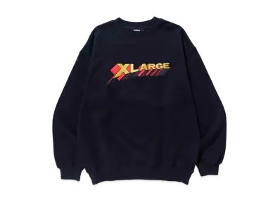 XLARGE 3D LOGO CREWNECK SWEAT "Black"