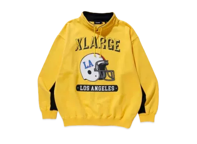 XLARGE RUGBY BORTNECK SWEAT XLARGE "Yellow"