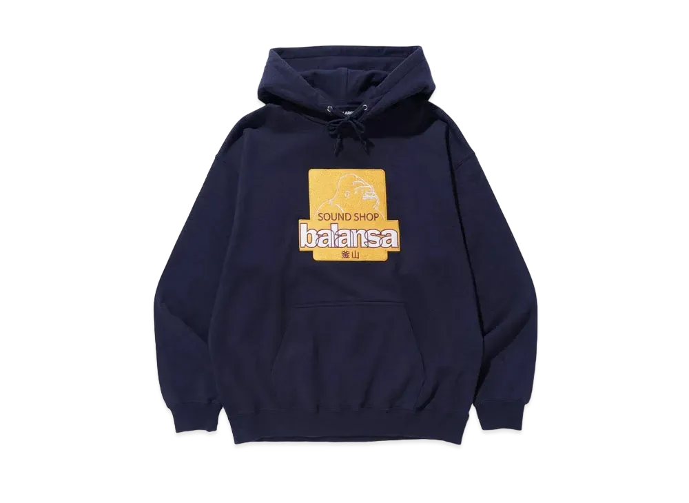 XLARGE x BALANSA HOODED SWEAT "Navy"