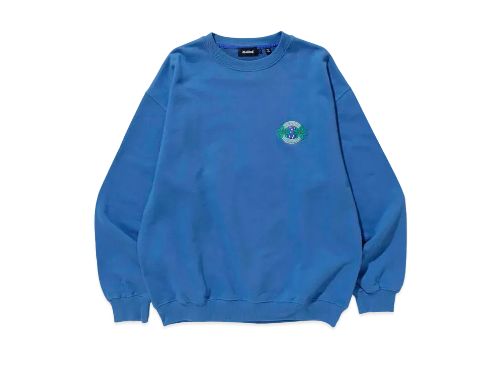 XLARGE HOLIDAY CREWNECK SWEAT "Blue"
