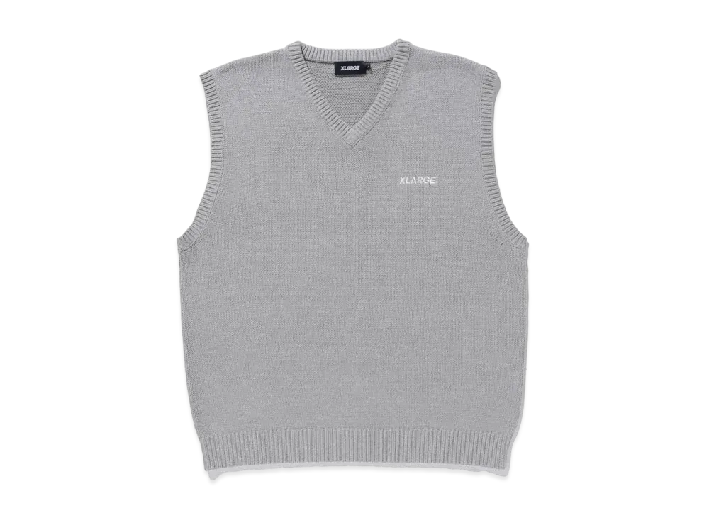 XLARGE STANDARD LOGO KNITVEST "Grey"