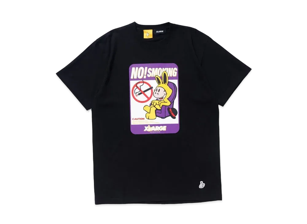 XLARGE x FR2 S/S TEE NO SMOKING "Black"