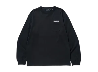XLARGE SLANTED OG L/S POCKET TEE "Black"