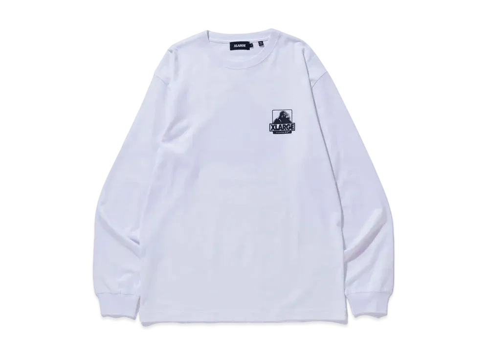 XLARGE OG L/S TEE "White"