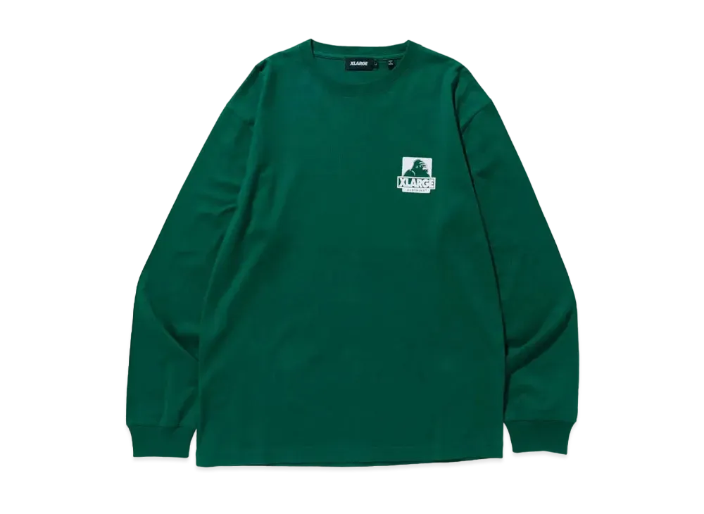 XLARGE OG L/S TEE "Green"