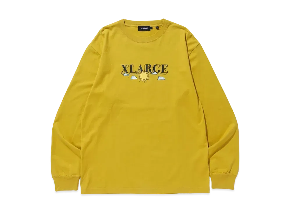 XLARGE DANCING FOREVER L/S TEE "Mustard"