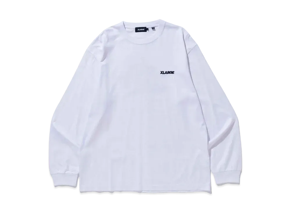 XLARGE SLANTED OG L/S TEE XLARGE "White"