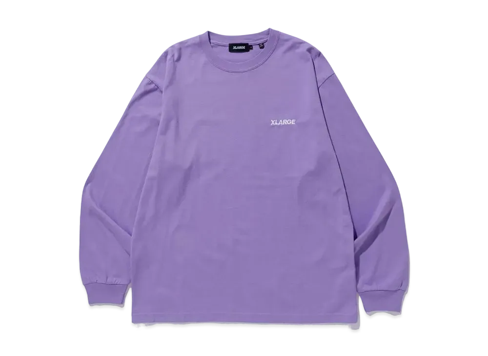 XLARGE SLANTED OG L/S TEE XLARGE "Purple"