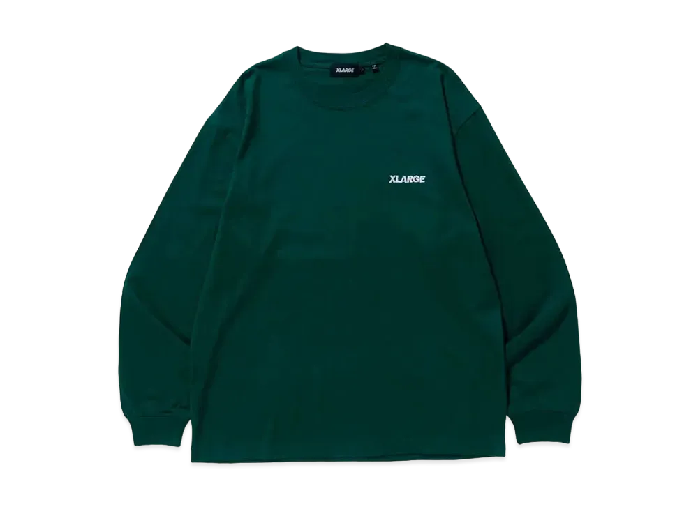 XLARGE SLANTED OG L/S TEE XLARGE "Green"