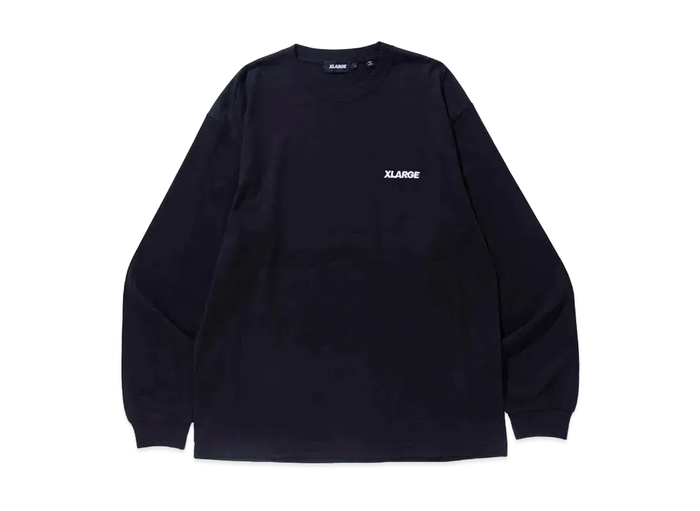 XLARGE SLANTED OG L/S TEE XLARGE "Black"
