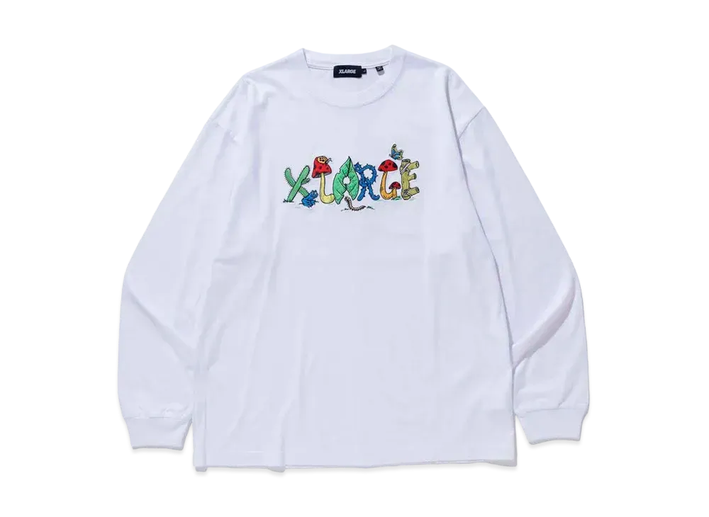 XLARGE TYPE BY NATURE L/S TEE XLARGE "White"