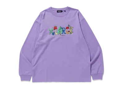 XLARGE TYPE BY NATURE L/S TEE XLARGE "Purple"