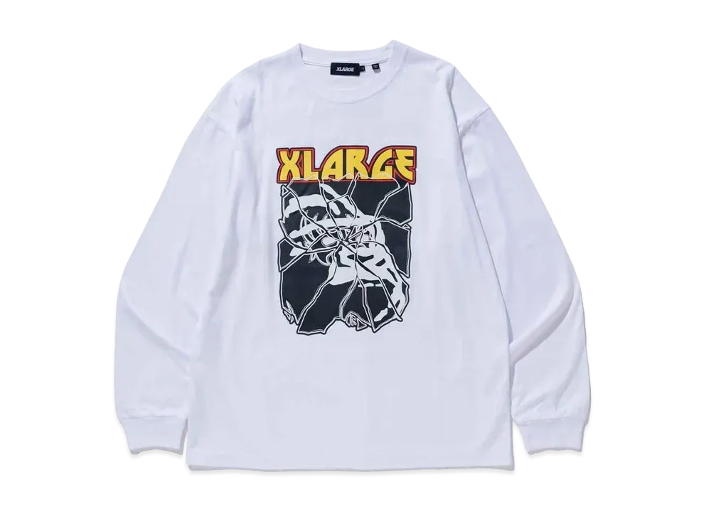 XLARGE ROCK AND ROLL L/S TEE XLARGE "White"