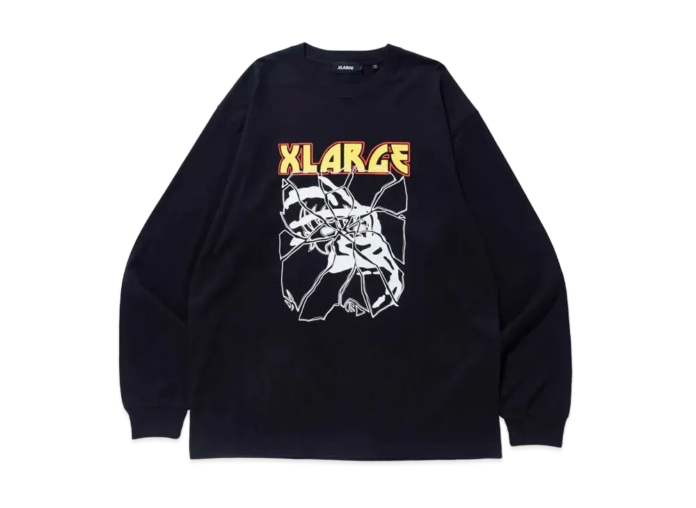 XLARGE ROCK AND ROLL L/S TEE XLARGE "Black"