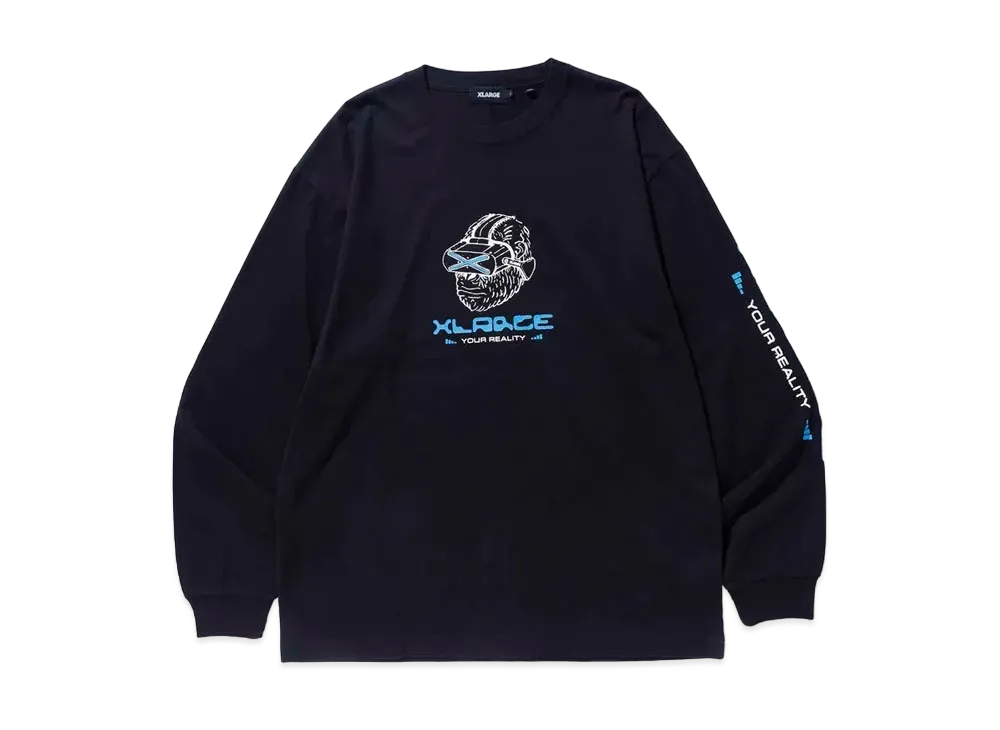 XLARGE YOUR REALITY L/S TEE XLARGE "Black"