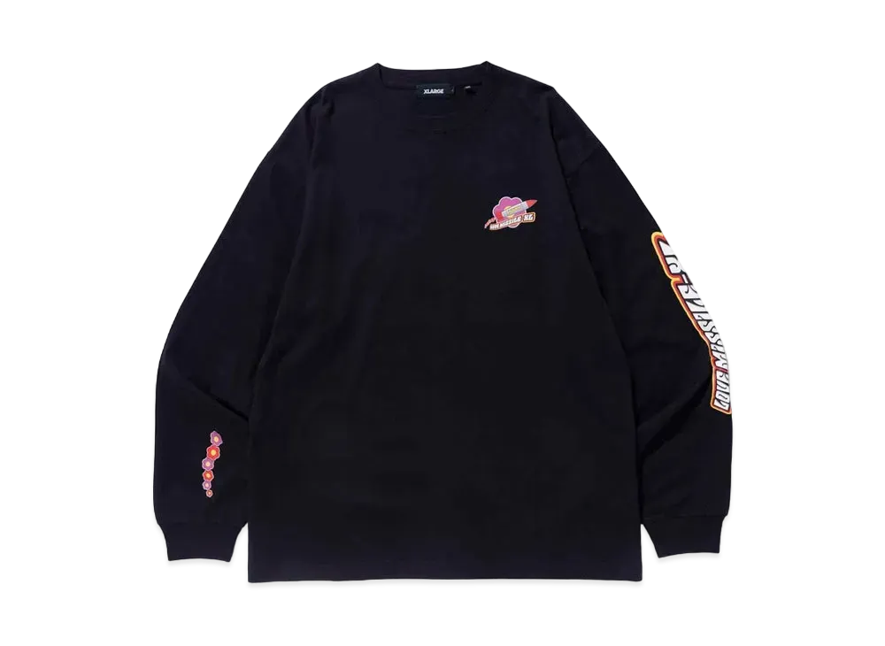 XLARGE LOVE MISSILE L/S TEE XLARGE "Black"
