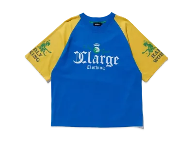 XLARGE 2TONE RAGLAN H/S TEE XLARGE "Blue"