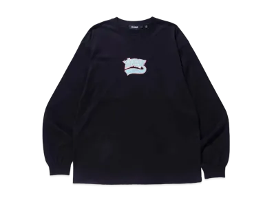 XLARGE XL HOLOGRAM LOGO L/S TEE XLARGE "Black"