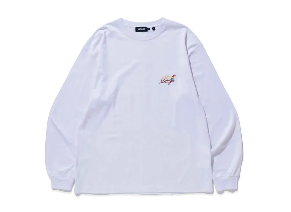 XLARGE PARROT L/S TEE XLARGE "White"