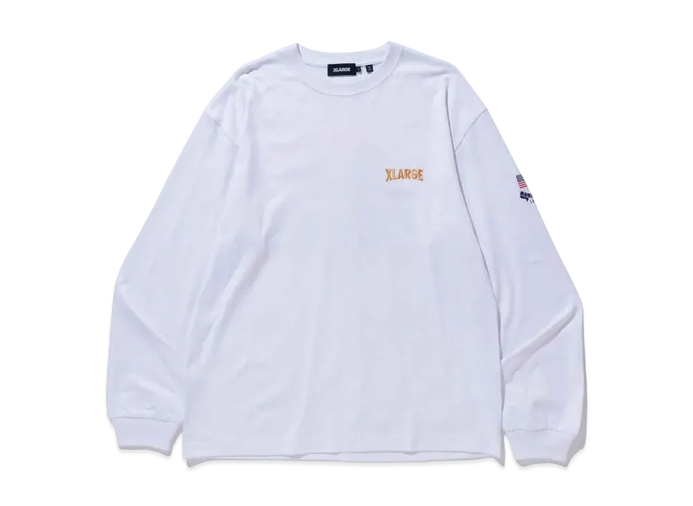 XLARGE CONSTRUCTION L/S TEE XLARGE "White"
