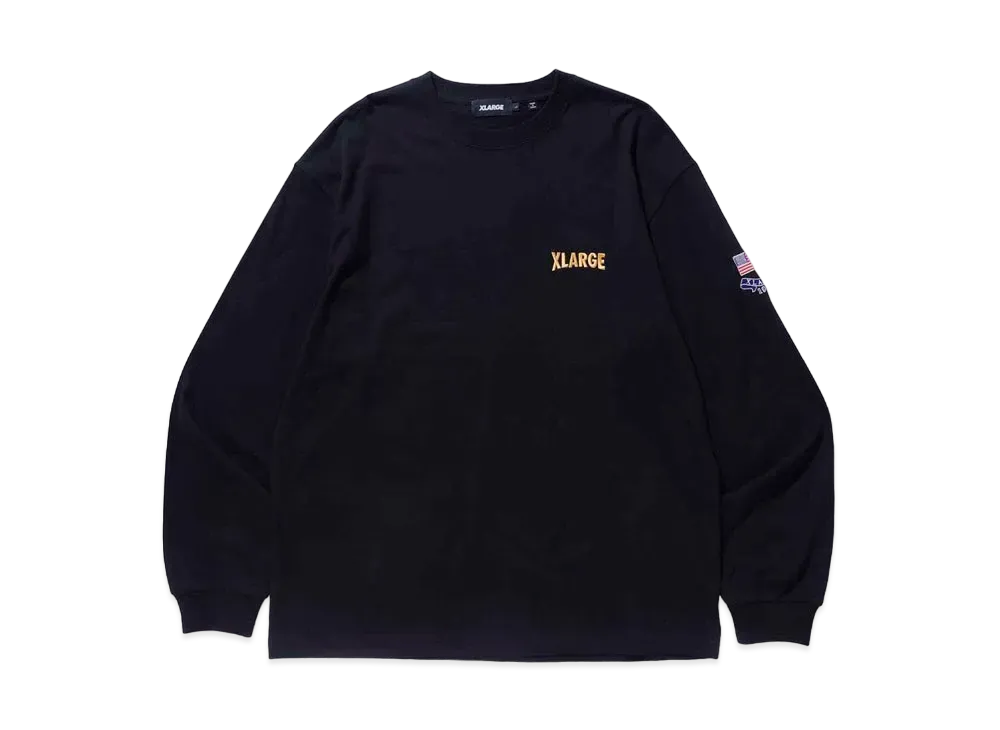 XLARGE CONSTRUCTION L/S TEE XLARGE "Black"