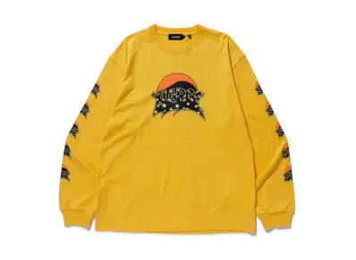 XLARGE EVENING L/S TEE XLARGE "Yellow"