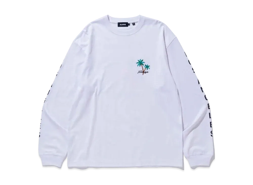 XLARGE FLAG GAL L/S TEE XLARGE "White"