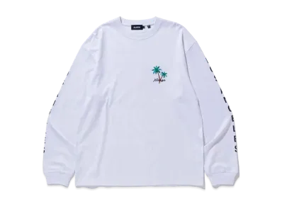 XLARGE FLAG GAL L/S TEE XLARGE "White"