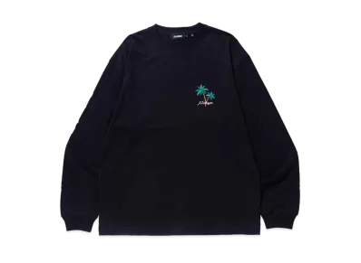 XLARGE FLAG GAL L/S TEE XLARGE "Black"