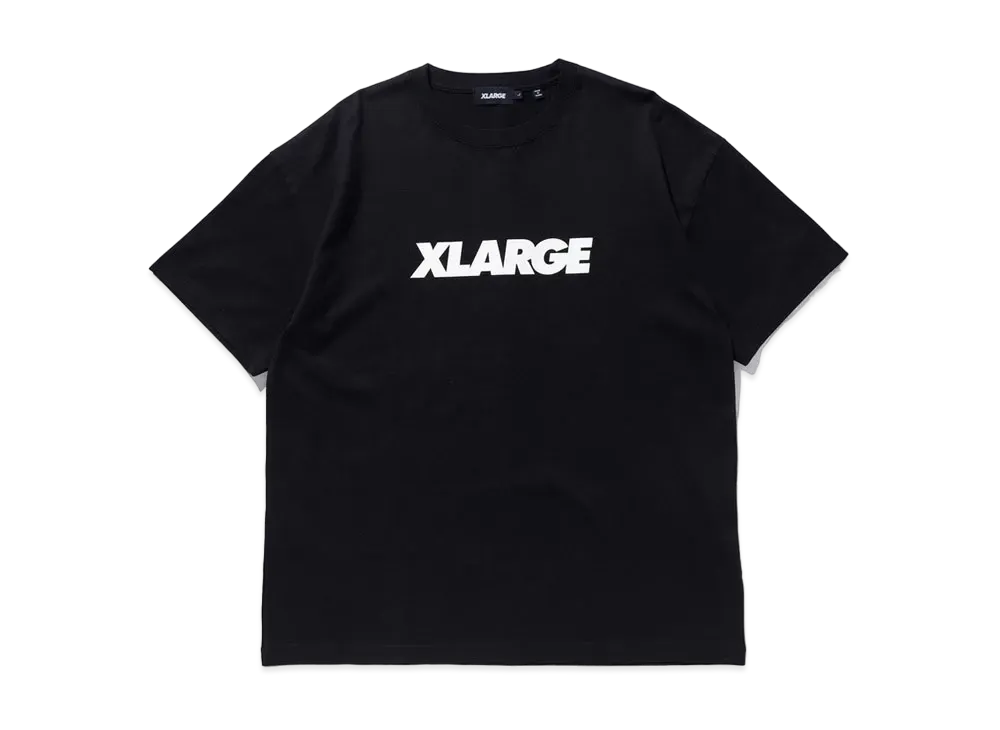 XLARGE S/S TEE AOYAMATETSUJI STANDARD LOGO "Black"