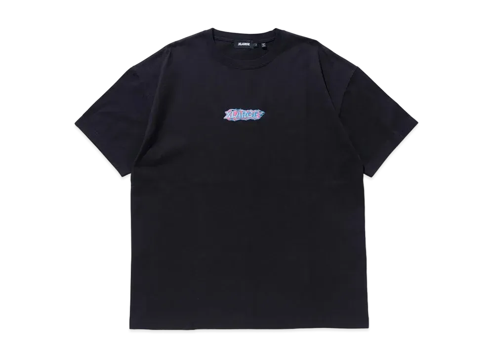 XLARGE FIRE LOGO S/S TEE "Black"