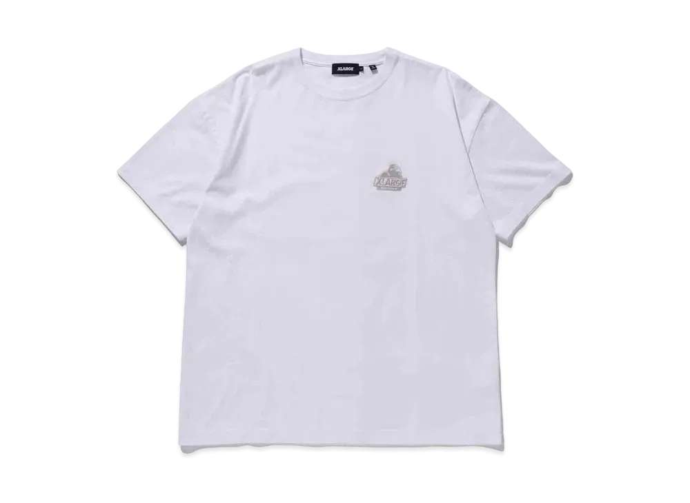 XLARGE PIGMENT EMBROIDERY SLANTED OG S/S TEE "White"