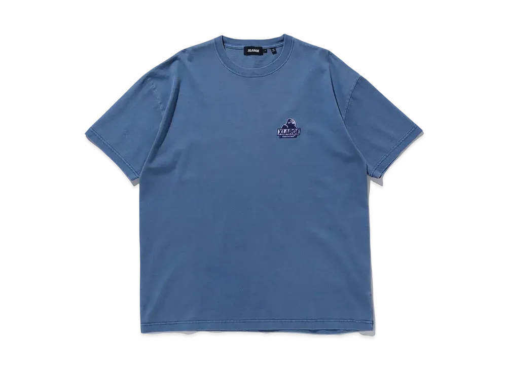 XLARGE PIGMENT EMBROIDERY SLANTED OG S/S TEE "Navy"