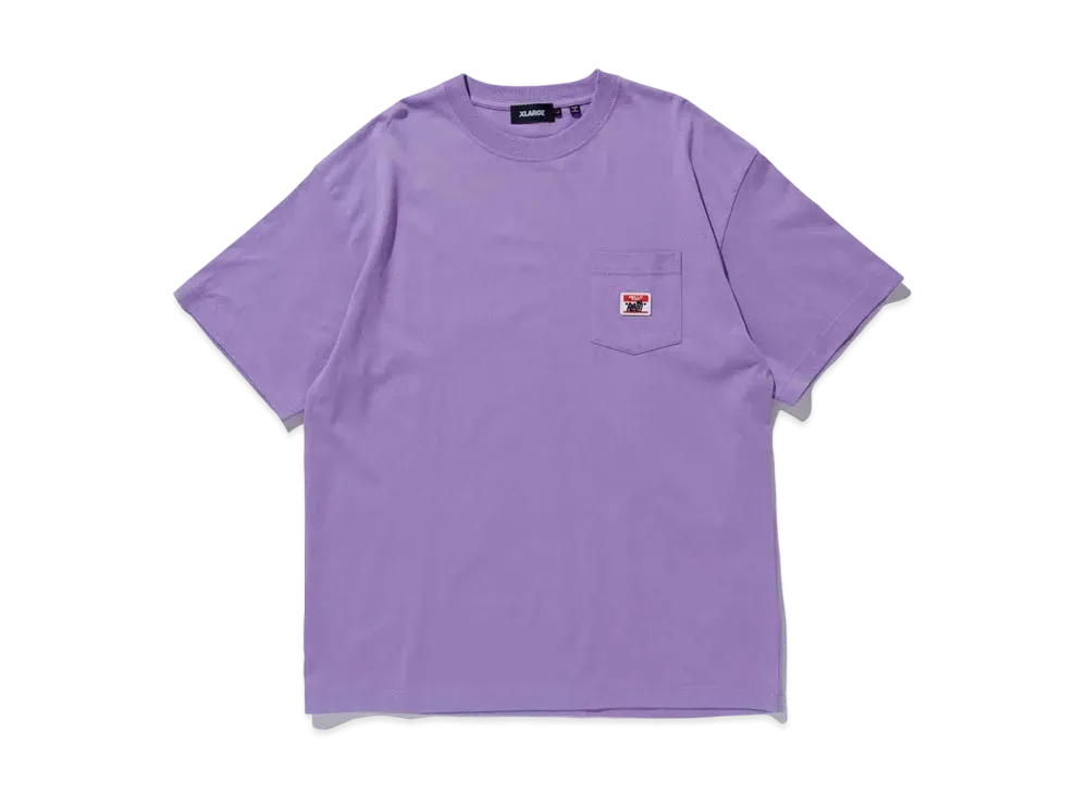 XLARGE PATTI S/S POCKET TEE XLARGE "Purple"