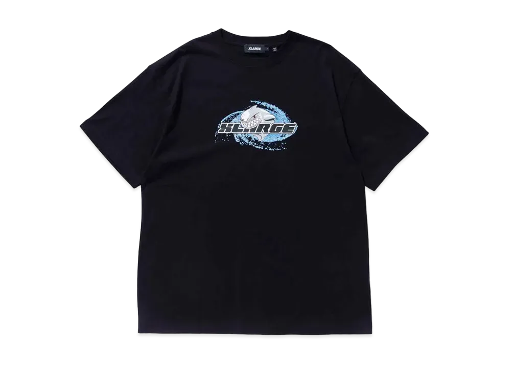 XLARGE SILVER SHARK S/S TEE XLARGE "Black"