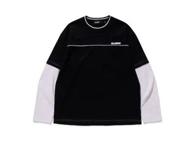 XLARGE LAYERD L/S TEE "Black"