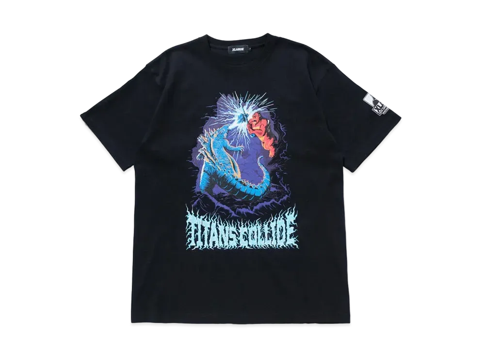 XLARGE S/S TEE TITANS COLLIDE "Black"