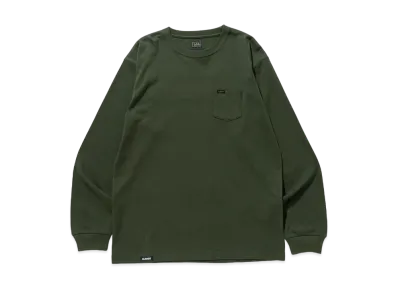 XLARGE LEE L/S POCKET TEE "Olive"