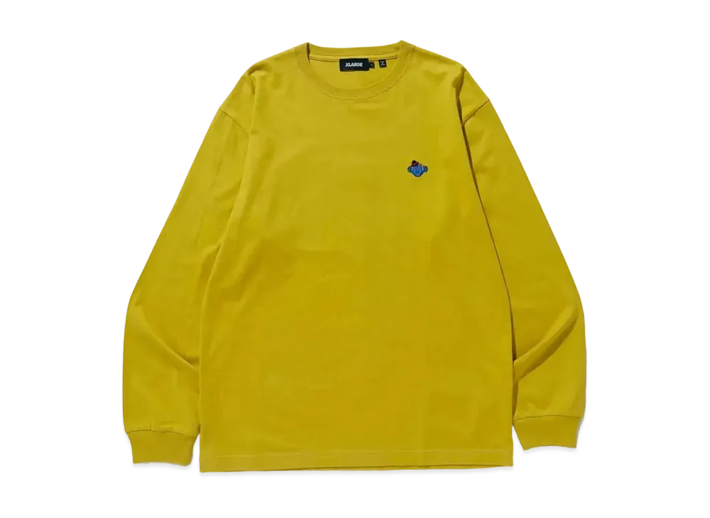XLARGE KEITH HEAD L/S TEE "Mustard"