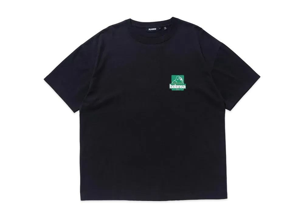 XLARGE XLARGE x BALANSA S/S TEE "Black"
