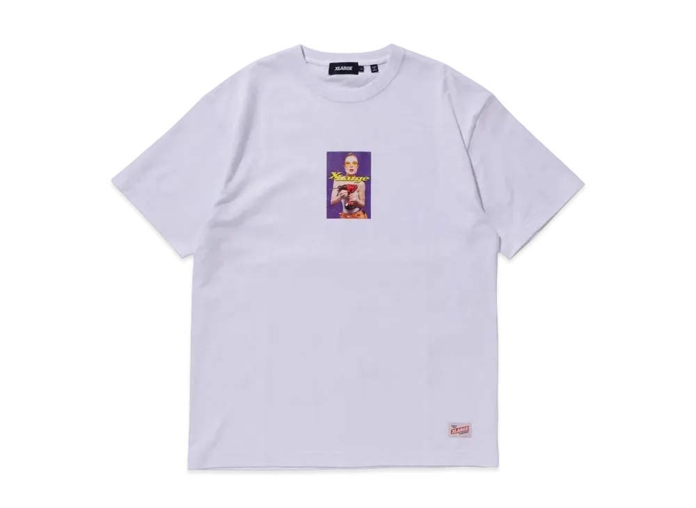 XLARGE S/S TEE ELECTRIC DRILL "White"